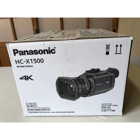 Camer? video profesional? Panasonic HC-X1500, 4K UHD, 60p, zoom optic 24x, Obiectiv Leica, 2 sloturi memorie SD, stabilizare pe 5 axe, HDMI, Wi-Fi+, Full Box, Refurbished