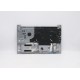 Carcasa superioara cu tastatura palmrest Laptop, Lenovo, Thinkpad E15 Gen 1 Type 20RD, 20RE, 5M10V16943,  AM1D6000610, AM1D6000A00, FA1D6000EX0, FE5A0, iluminata, argintie, layout UK