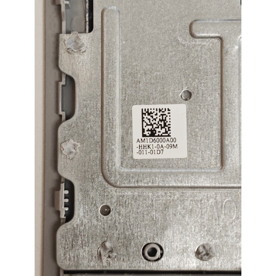 Carcasa superioara cu tastatura palmrest Laptop, Lenovo, Thinkpad E15 Gen 1 Type 20RD, 20RE, 5M10V16943,  AM1D6000610, AM1D6000A00, FA1D6000EX0, FE5A0, iluminata, argintie, layout UK