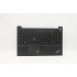 Carcasa superioara cu tastatura palmrest Laptop, Lenovo, Thinkpad E15 Gen 1 Type 20RD, 20RE, 5M10V16943, AM1D6000600, AM1D6000A00, FA1D6000EX0, FE5A0, iluminata, neagra, layout UK