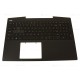 Carcasa superioara cu tastatura palmrest Laptop Gaming, Dell, G5 SE 5505, P89F, P89F004, T93MY, 0T93MY, TWXFJ, 0TWXFJ, TC0D2, 0TC0D2, 46M.0K5CS.0027, iluminata, RGB 4 Zone, 20 pini, neagra, layout US