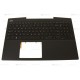 Carcasa superioara cu tastatura palmrest Laptop Gaming, Dell, G5 5500, P89F, P89F003, T93MY, 0T93MY, 4TT6T, 04TT6T, 46M.0K502.0001, iluminata, 4 pini, neagra, layout US