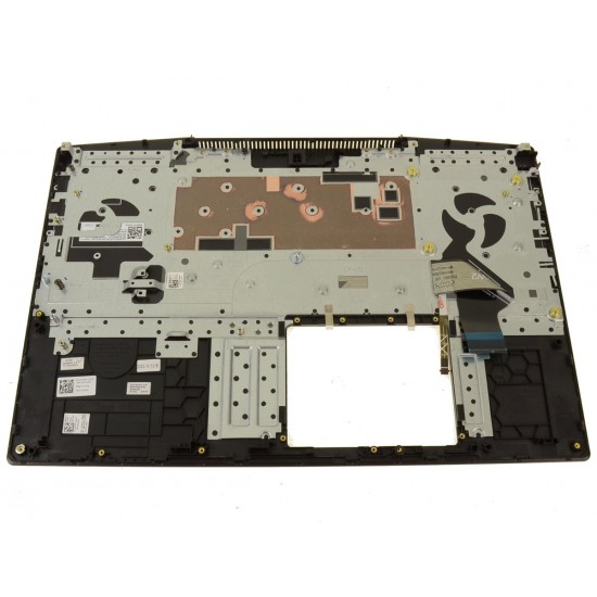 Carcasa superioara cu tastatura palmrest Laptop Gaming, Dell, G5 5500, P89F, P89F003, T93MY, 0T93MY, 4TT6T, 04TT6T, 46M.0K502.0001, iluminata, 4 pini, neagra, layout US