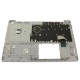 Carcasa superioara cu tastatura palmrest Laptop, Dell, Inspiron 15 5583, P86F, P86F001, HC3KR, 0HC3KR, F77JT, 0F77JT, 021HY, 0021HY, 439.0FW02.0002-3, argintie, layout US