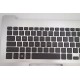 Carcasa superioara cu tastatura palmrest Laptop, Dell, Inspiron 15 5583, P86F, P86F001, HC3KR, 0HC3KR, F77JT, 0F77JT, 021HY, 0021HY, 439.0FW02.0002-3, argintie, layout US