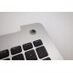 Carcasa superioara cu tastatura palmrest Laptop, Dell, Inspiron 15 5583, P86F, P86F001, HC3KR, 0HC3KR, F77JT, 0F77JT, 021HY, 0021HY, 439.0FW02.0002-3, argintie, layout US