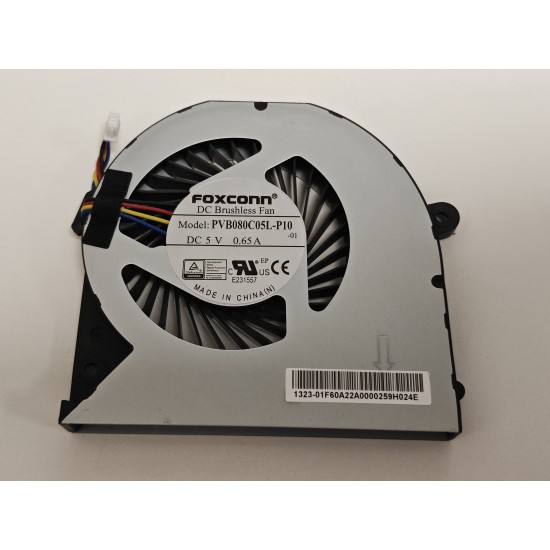 Cooler Mini PC, Intel, NUC 12, 1323-01F60A22, PVB080C05L-P10-01, 5V, 0.65A
