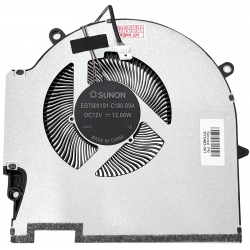 Cooler placa video Laptop Gaming, HP, Omen 17-CK, 17T-CK, TPN-Q266, M7888-001, EG75091S1-C180-S9A, SOLDQ5D588F009, 12V, 1A, 12W, GPU