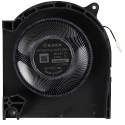Cooler procesor Laptop Gaming, Dell, G16 7635 P122F, P122F003, EG75071S1-C270-S9A, 12V, 0.25A, CPU