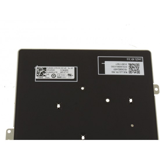 Tastatura Laptop, Dell, Pro Max 14 MC14255, P196G, P196G002, RW20C, 0RW20C, iluminata, gri inchis, layout US