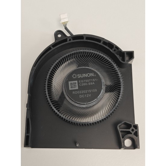 Cooler placa video Laptop Gaming, Dell, 4MP4T, 04MP4T, EG75071S1-C260-S9A, ND8CC14-22E09, 12V, 0.25A, GPU
