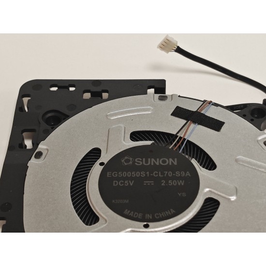 Cooler procesor Laptop, HP, 15-FC, 15Z-FC, TPN-Q286, N44110-001, EG50050S1-CL70-S9A, SOLDQ5D588G015, 5V, 0.5A, 2.5W, CPU