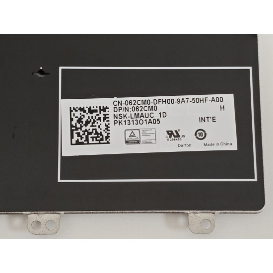 Tastatura Laptop, Dell, 62CM0, 062CM0, VW71F, 0VW71F, MJ8HY, 0MJ8HY, neagra, layout US