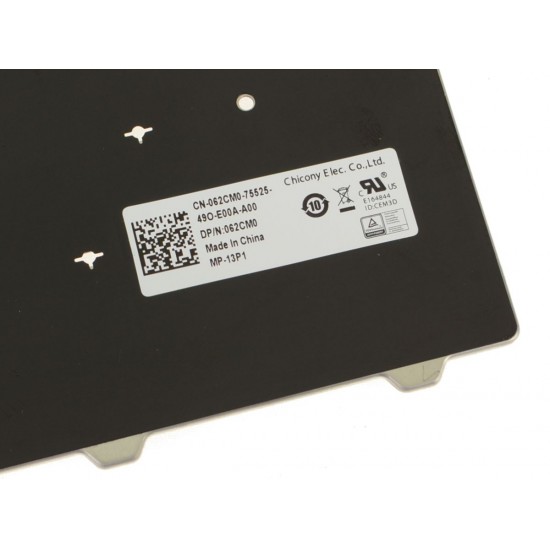 Tastatura Laptop, Dell, 62CM0, 062CM0, VW71F, 0VW71F, MJ8HY, 0MJ8HY, neagra, layout US