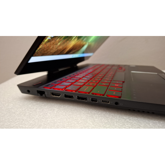 Laptop Gaming HP OMEN 15-dh, Intel Core i9-9880H, 16GB RAM, SSD 1TB, NVIDIA RTX 2080 Max-Q 8GB, 15.6″ 4K OLED 60Hz, Refurbished