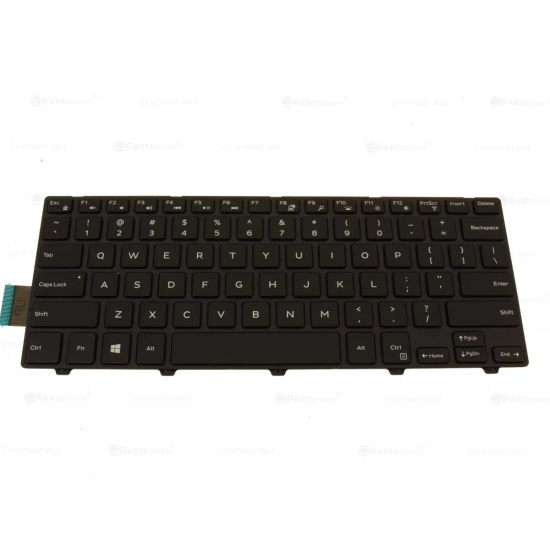Tastatura Laptop, Dell, Inspiron 14 3473, P76G, P76G004, 9MPVP, 09MPVP, iluminata, neagra, layout US
