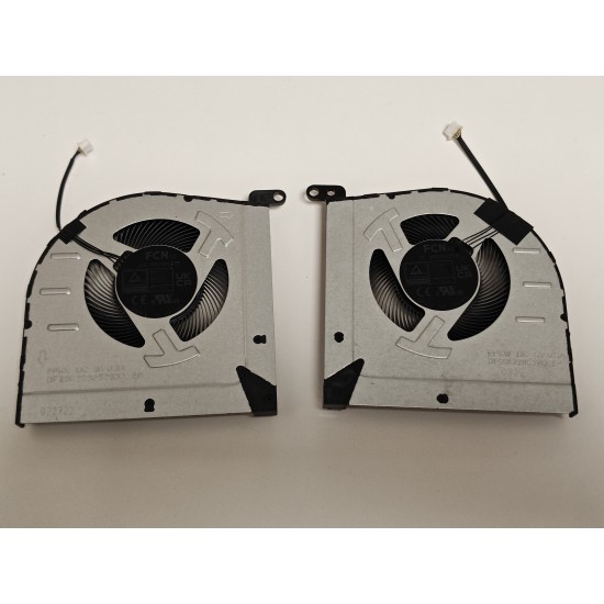 Set coolere Laptop Gaming, Lenovo, IdeaPad 3 16ARH7 Type 82SC, 5H40S20574, DFS5K223052833 FPKX, DFS5K221153713 FPKW, 5V, 0.5A