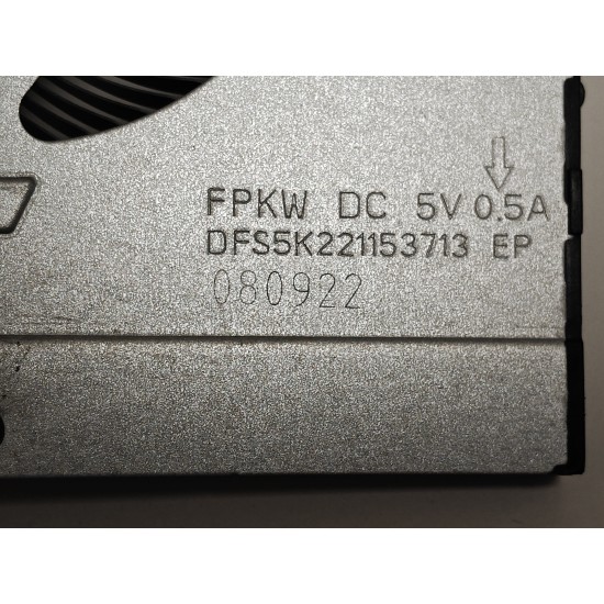Set coolere Laptop Gaming, Lenovo, IdeaPad 3 16ARH7 Type 82SC, 5H40S20574, DFS5K223052833 FPKX, DFS5K221153713 FPKW, 5V, 0.5A