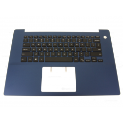 Carcasa superioara cu tastatura palmrest Laptop, Dell, Inspiron 15 5585, P77F, P77F002, 5P4P3, 05P4P3, 3670J, 03670J, 46M.0F8CS.0063, 460.0F807.0012, 439.0F80E.0012-2, albastra, layout US