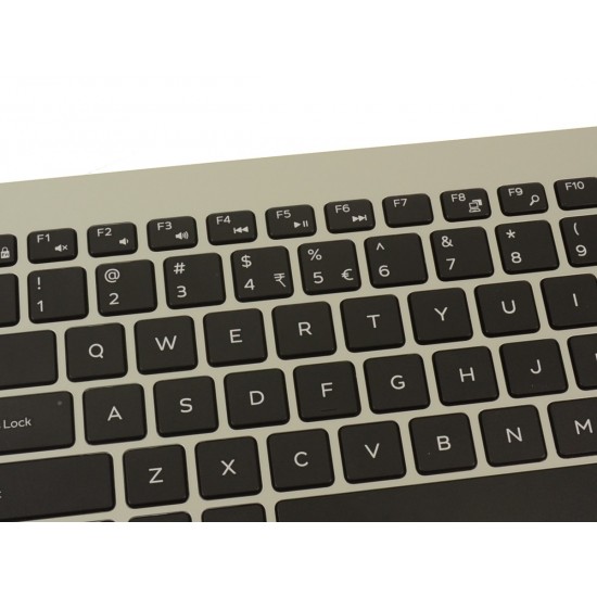 Carcasa superioara cu tastatura palmrest Laptop, Dell, Inspiron 15 5580, P77F, P77F001, KYYM7, 0KYYM7, K8HH4, 0K8HH4, 46M.0F8CS.0055, 460.0F808.0003, argintie