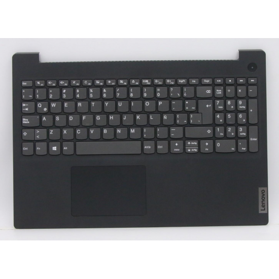 Carcasa superioara cu tastatura palmrest Laptop, Lenovo, IdeaPad 3 15ARE05 Type 81W4, 5CB0X57453,AM1JV000300, AP1JV000510, FA1JV000500, EC1JV000200, Iron Grey, layout UK