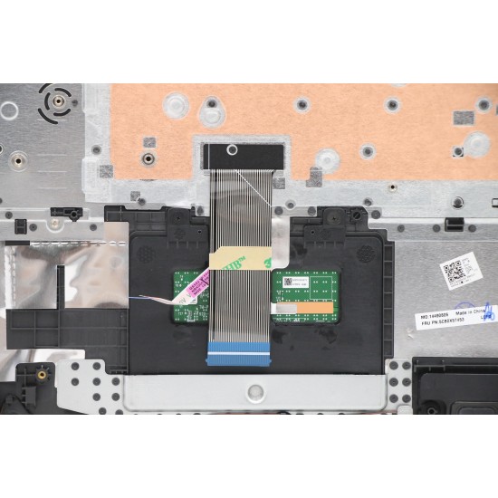 Carcasa superioara cu tastatura palmrest Laptop, Lenovo, IdeaPad 3 15ARE05 Type 81W4, 5CB0X57453,AM1JV000300, AP1JV000510, FA1JV000500, EC1JV000200, Iron Grey, layout UK