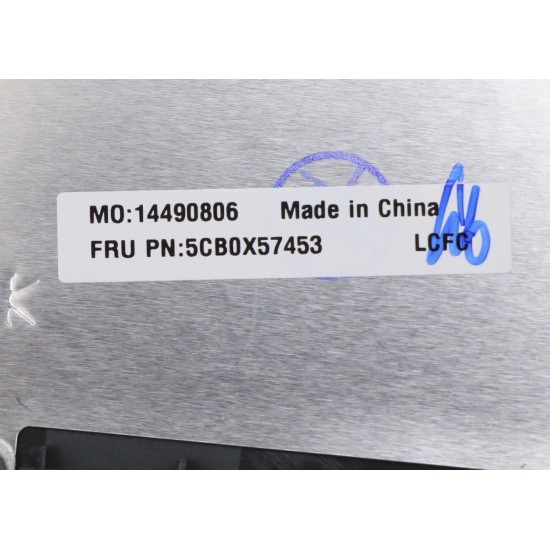 Carcasa superioara cu tastatura palmrest Laptop, Lenovo, IdeaPad 3 15ARE05 Type 81W4, 5CB0X57453,AM1JV000300, AP1JV000510, FA1JV000500, EC1JV000200, Iron Grey, layout UK