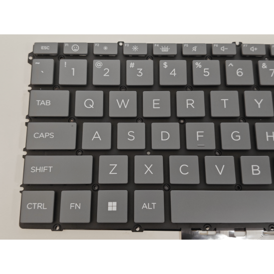 Tastatura Laptop 2-in-1, HP, Envy X360 13-BF, 13T-BF, TPN-C161, N15667-141, iluminata, gri, layout US
