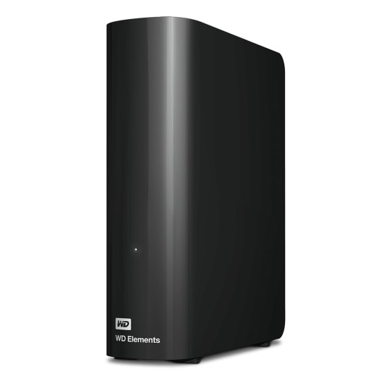 Hard disk extern WD Elements Desktop, 20TB, USB 3.0, USB-A 5Gbps, compatibil Windows 10/11, Negru