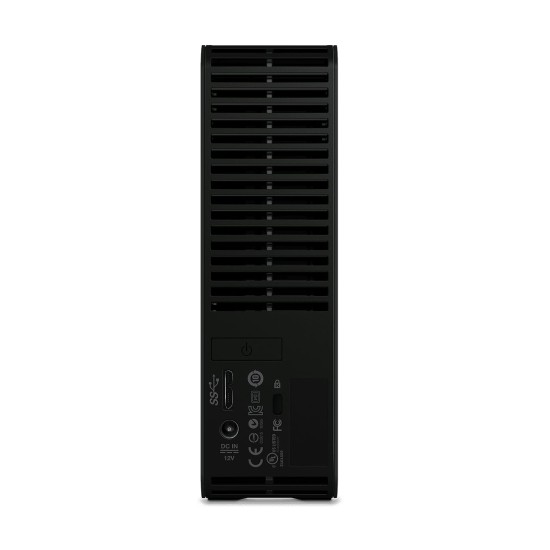 Hard disk extern WD Elements Desktop, 20TB, USB 3.0, USB-A 5Gbps, compatibil Windows 10/11, Negru
