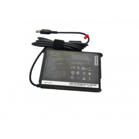 Incarcator Laptop, Lenovo, IdeaPad Creator 5 16ACH6 Type 82L6, 20V, 6.75A, 135W, model slim, mufa square, 11.4.5mm