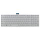 Tastatura Laptop, Toshiba, Satellite C50-A, C50T-A, C55-A, C55T-A, C50D-A, C55D-A, C55DT, alba, layout US