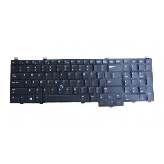 Tastatura Laptop Dell I5 5000 iluminata US cu point sticker Tastaturi noi