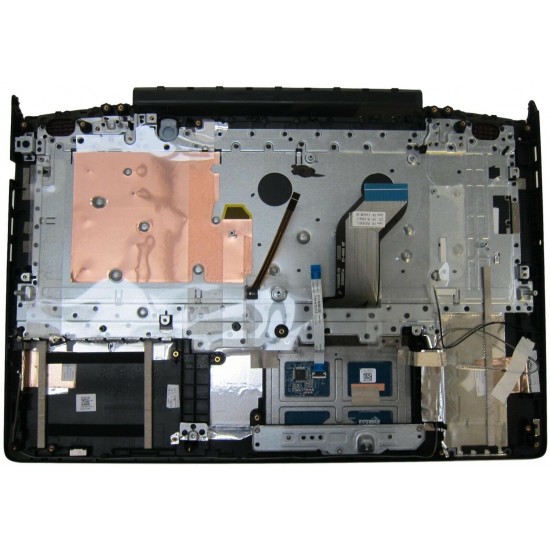 Carcasa superioara cu tastatura Laptop, Lenovo, Y700-15ISK Type 80NV, Y700-15ACZ Type 80NY, AP0ZF000300, 5CB0K25517, cu iluminare, layout UK