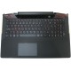 Carcasa superioara cu tastatura Laptop, Lenovo, Y700-15ISK Type 80NV, Y700-15ACZ Type 80NY, AP0ZF000300, 5CB0K25517, cu iluminare, layout UK