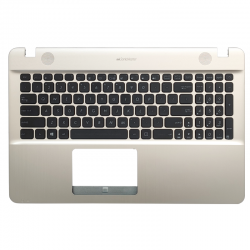 Carcasa superioara cu tastatura palmrest Laptop, Asus, R541, R541U, A541, A541S, A541SA, A541SC, A541U, A541UA, A541UV, auriu