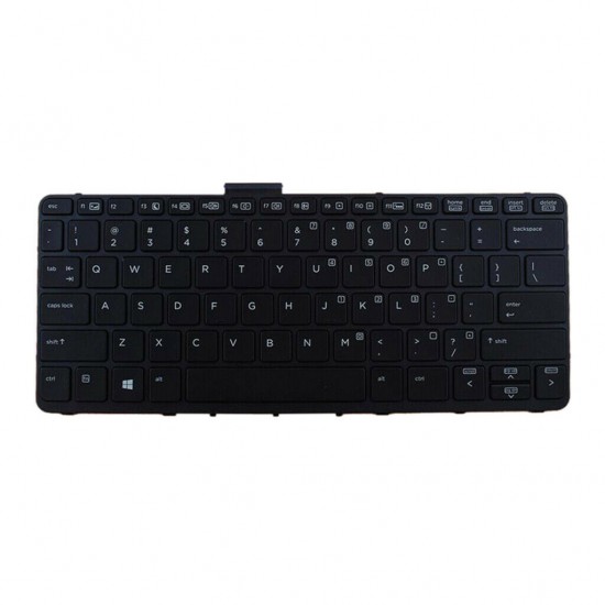 Tastatura Laptop HP Pro 766641001 iluminata us cu rama Tastaturi noi