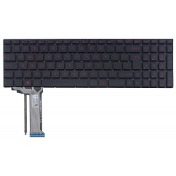 Tastatura Laptop, Asus, ROG GL752, GL752V, GL752VW, GL752VL, enter mare, layout UK