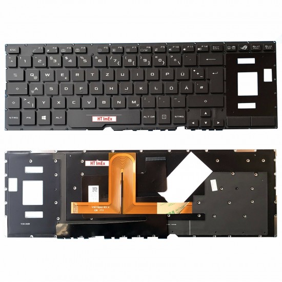 Tastatura Laptop Asus Rog 0KNB0-6617UK00 layout DE Tastaturi noi