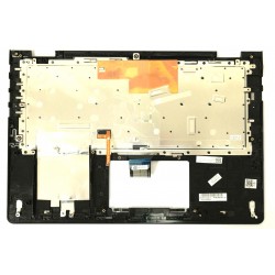 Carcasa superioara cu tastatura palmrest Laptop, Lenovo, Yoga 500-14IHW Type 20584, 20591, 80N5, 80NF, cu iluminare, layout US