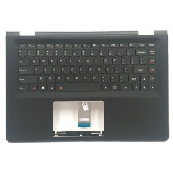 Carcasa superioara cu tastatura palmrest Laptop, Lenovo, Yoga 500-14ACL Type 80NA, 20587, cu iluminare, layout US