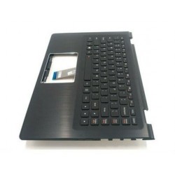 Carcasa superioara cu tastatura palmrest Laptop, Lenovo, Yoga 500-14IBD Type 80N4, 80NE, 20583, 20590, cu iluminare, layout US