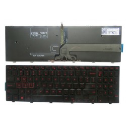 Tastatura Laptop Dell Inspiron 15 5749 iluminata rosu