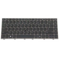 Tastatura Laptop, HP, EliteBook 745 G6, 840 G6, 846 G6, L11307-001, L14377-001, L11307-B31, L14377-B31, SN9172BL, cu iluminare, layout US
