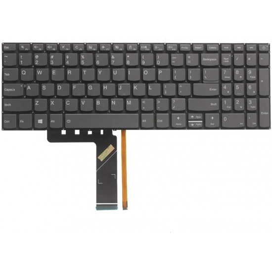 Tastatura Laptop, Lenovo, IdeaPad V155-15API Type 81V5, iluminata, layout US Tastaturi noi