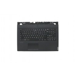 Carcasa superioara cu tastatura palmrest Laptop, Lenovo, Legion Y540-17IRH Type 81Q4, 5CB0U42948, AP1A9000100, iluminata, layout US