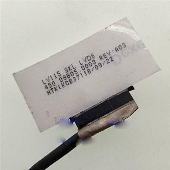 Cablu video lvds Laptop, Lenovo, IdeaPad V110-15AST, V110-15IKB, V110-15ISK, 450.08B05.0003 Cablu video LVDS laptop