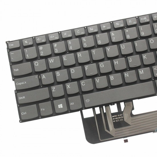 Tastatura Laptop, Lenovo, Yoga 730-15IWL Type 81JS, iluminata, layout US Tastaturi noi
