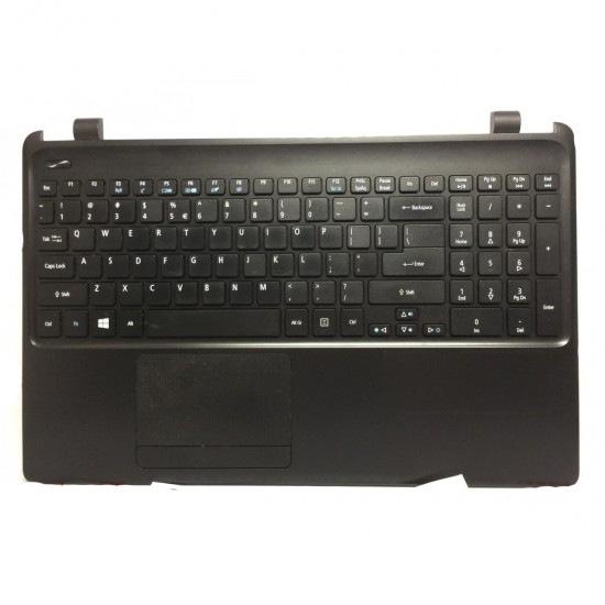 Carcasa superioara palmrest cu tastatura Laptop, Acer, Aspire E1-510, E1-530, E1-532, E1-570, E1-572, 60.MEZN2.001, sh