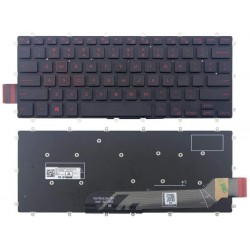 Tastatura Laptop 2-in-1, Dell, Inspiron 13 5379, P69G, P69G001, iluminata, rosie, layout US  Tastatura Laptop 2-in-1, Dell, Inspiron 13 5379, P69G, P69G001, iluminata, rosie, layout US